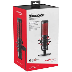 Microfone USB HyperX QuadCast S para Gaming e Streaming